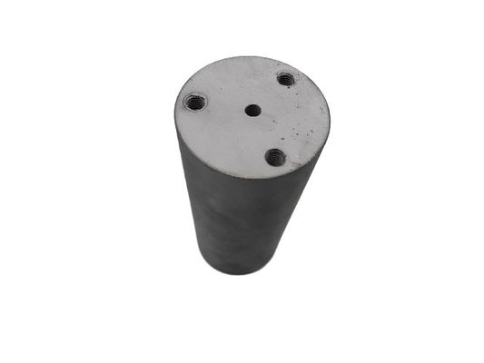 Cinco hoyos para cortar el carburo de tungsteno.