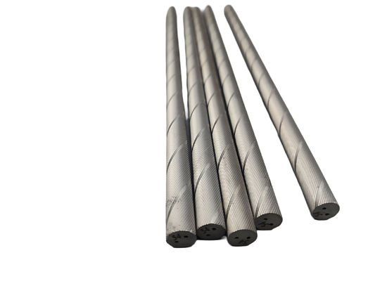 Superficie de tierra de longitud personalizable acabado barras helicoidales de carburo cementado para corte de precisión