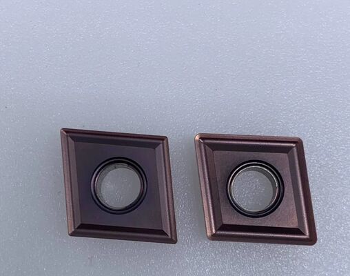 CNMG 120408 Insert de carburo con forma de diamante de 80 °, diseño de doble cara y palanca negativa para torneado CNC